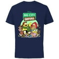 thumbnail image 1 of Disney Big City Greens Family Group - Short Sleeve Cotton T-Shirt for Adults -Customized-Navy, 1 of 5