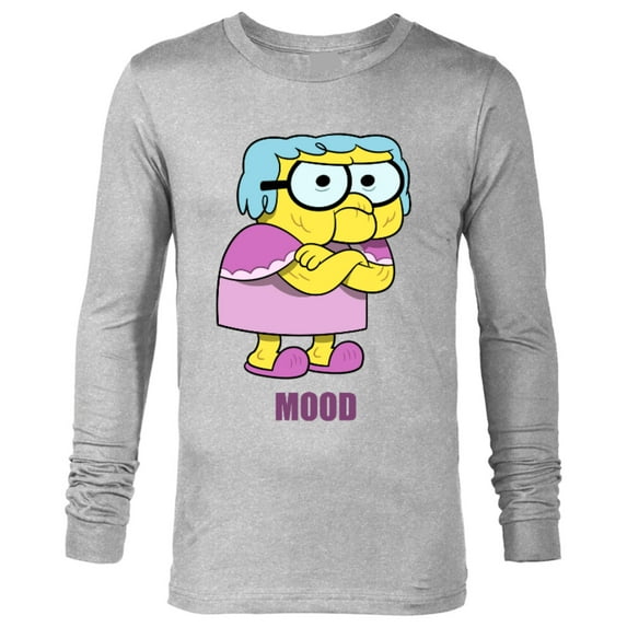 Disney Big City Greens Gramma Alice Mood - Long Sleeve T-Shirt for Men -Customized-Athletic Heather