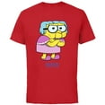 thumbnail image 1 of Disney Big City Greens Gramma Alice Mood - Short Sleeve Cotton T-Shirt for Adults -Customized-Red, 1 of 5