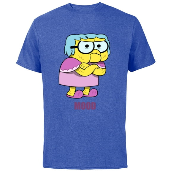 Disney Big City Greens Gramma Alice Mood - Short Sleeve Cotton T-Shirt for Adults -Customized-Royal Heather