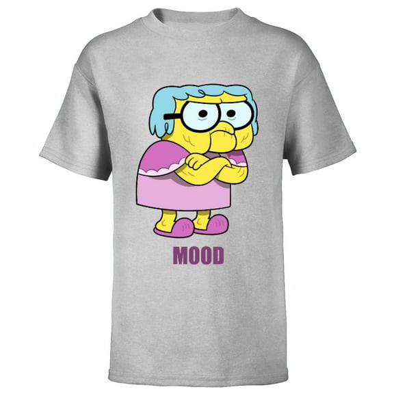 Disney Big City Greens Gramma Alice Mood - Short Sleeve T-Shirt for Kids -Customized-Athletic Heather