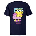 thumbnail image 1 of Disney Big City Greens Gramma Alice Mood - Short Sleeve T-Shirt for Kids -Customized-Navy, 1 of 5