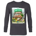 thumbnail image 1 of Disney Big City Greens Poster Cricket and Family - Long Sleeve T-Shirt for Men -Customized-Charcoal Heather, 1 of 5