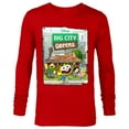 thumbnail image 1 of Disney Big City Greens Poster Cricket and Family - Long Sleeve T-Shirt for Men -Customized-New Red, 1 of 5