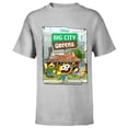 thumbnail image 1 of Disney Big City Greens Poster Cricket and Family - Short Sleeve T-Shirt for Kids -Customized-Athletic Heather, 1 of 5