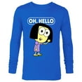 thumbnail image 1 of Disney Big City Greens Tilly Oh, Hello - Long Sleeve T-Shirt for Men -Customized-Royal, 1 of 5