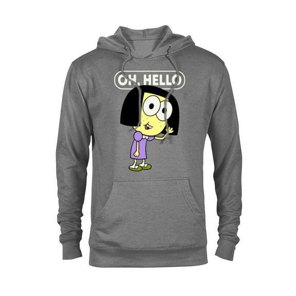 Disney Big City Greens Tilly Oh, Hello - Pullover Hoodie for Adults -Customized-Graphite Heather