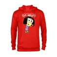 thumbnail image 1 of Disney Big City Greens Tilly Oh, Hello - Pullover Hoodie for Adults -Customized-Red Heather, 1 of 5