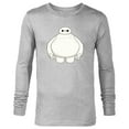thumbnail image 1 of Disney Big Hero 6 Baymax Healthcare Robot T-Shirt - Long Sleeve T-Shirt for Men - Customized-Athletic Heather, 1 of 5