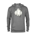 thumbnail image 1 of Disney Big Hero 6 Baymax Healthcare Robot T-Shirt - Pullover Hoodie for Adults - Customized-Graphite Heather, 1 of 5