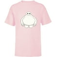 thumbnail image 1 of Disney Big Hero 6 Baymax Healthcare Robot T-Shirt - Short Sleeve T-Shirt for Kids - Customized-Soft Pink, 1 of 5