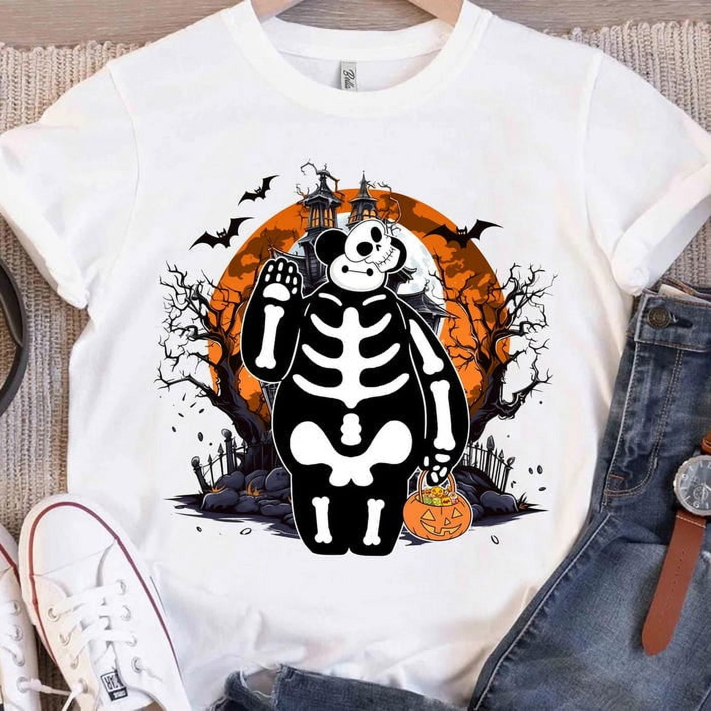 Disney Big Hero 6 Baymax Skeleton Halloween Shirts, Baymax Mummy Shirt ...