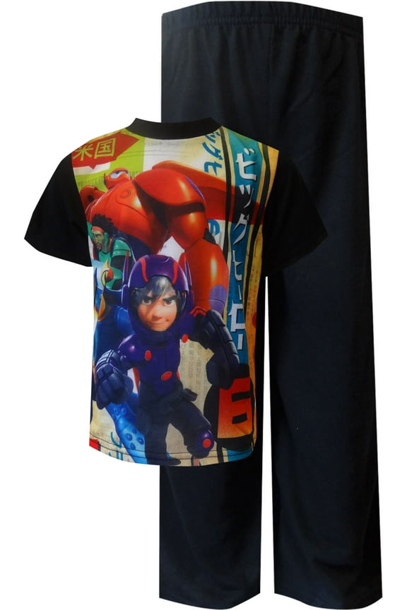 Big Hero 6 Boys Disney Big Hero 6 Movie Hiro and Wasabi Pajama (4)