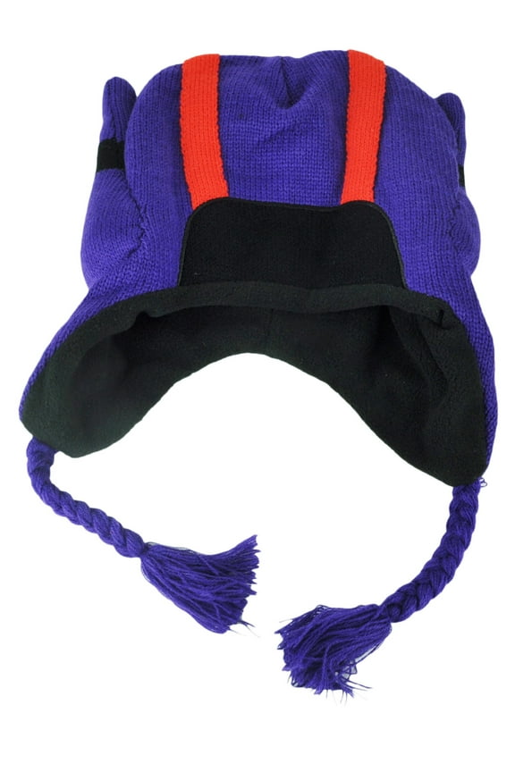 Disney Big Hero 6 Hiro 3D Peruvian Youth Boys Knit Beanie Movie Hat Laplander