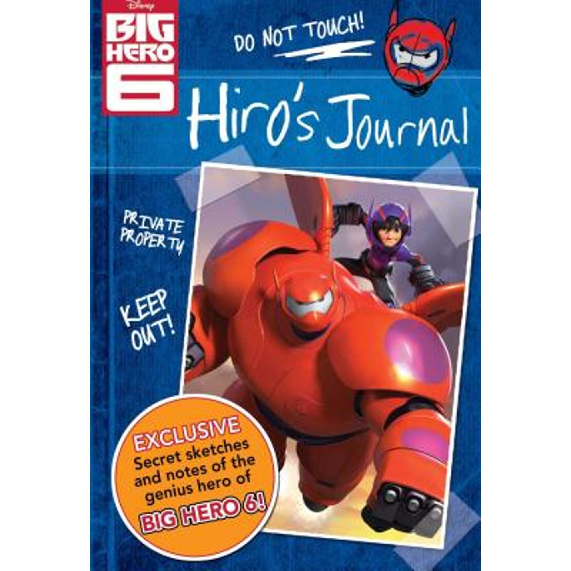Disney Big Hero 6 Hiro's Journal: Disney: 9780794432058
