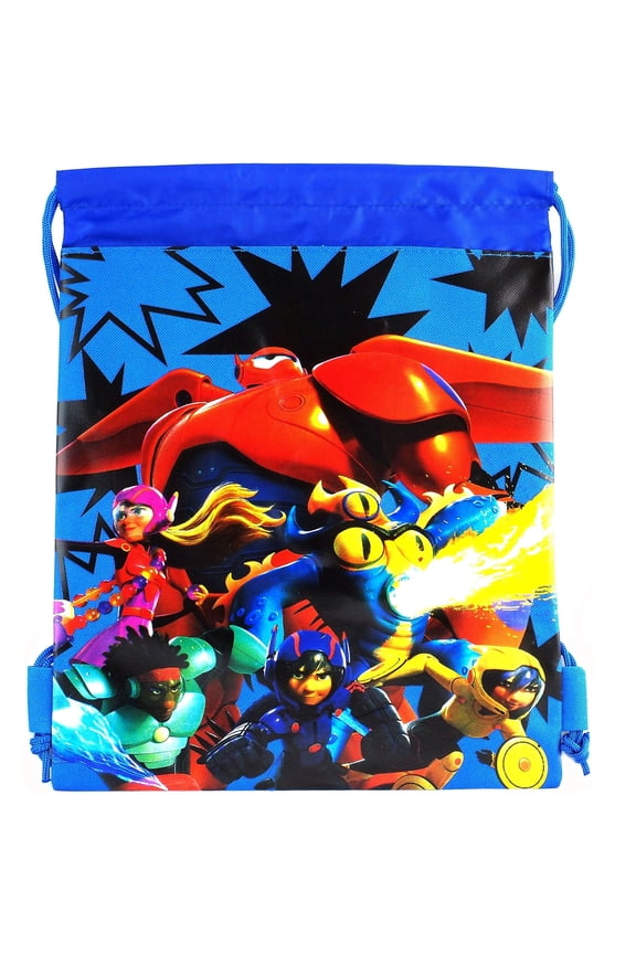 Disney Big Hero Drawstring Bag For Multi Purposes use