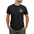 thumbnail image 1 of Disney Big & Tall Small Pocket Logo Tee Color: Black Size: 4XL, 1 of 5