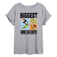 thumbnail image 1 of Disney - Biggest Game On Earth  - Women's Oversized T-Shirt, 1 of 5