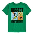 thumbnail image 1 of Disney - Biggest Game On Earth - Toddler & Youth Short Sleeve Graphic T-Shirt, 1 of 5