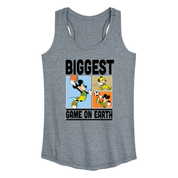 Disney - Biggest Game On Earth - Women's Racerback Tank Top
