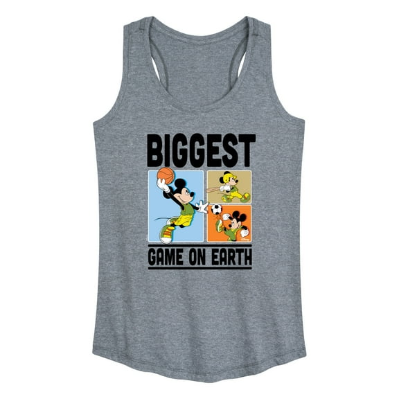 Disney - Biggest Game On Earth - Women's Racerback Tank Top