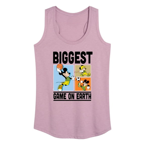 Disney - Biggest Game On Earth - Women's Racerback Tank Top