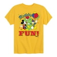 thumbnail image 1 of Disney - Birthday - Ring Master Mickey & Donald Fun - Toddler & Youth Short Sleeve Graphic T-Shirt, 1 of 5