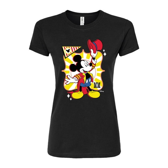 Disney - Birthday - Ring Master Mickey - Juniors Fitted Graphic T-Shirt