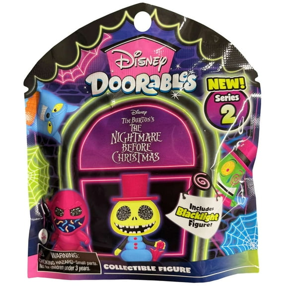 Disney Blacklight Series 2 The Nightmare Before Christmas Mystery Box (24 Packs)