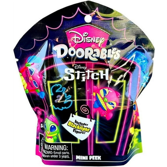 Disney Blacklight Series Stitch Mystery Pack