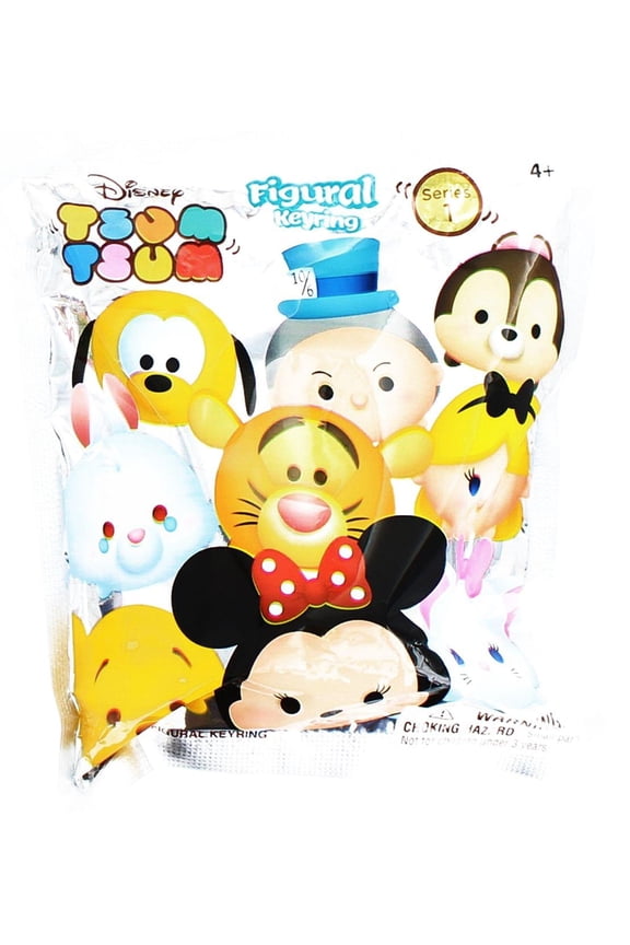 Blind Bagged 3D Foam Figural Keychain: Tsum Tsum