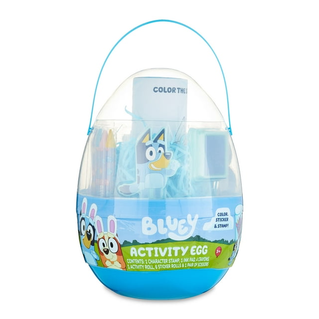 Disney Bluey Deluxe Activity Egg, for Child Ages 3+