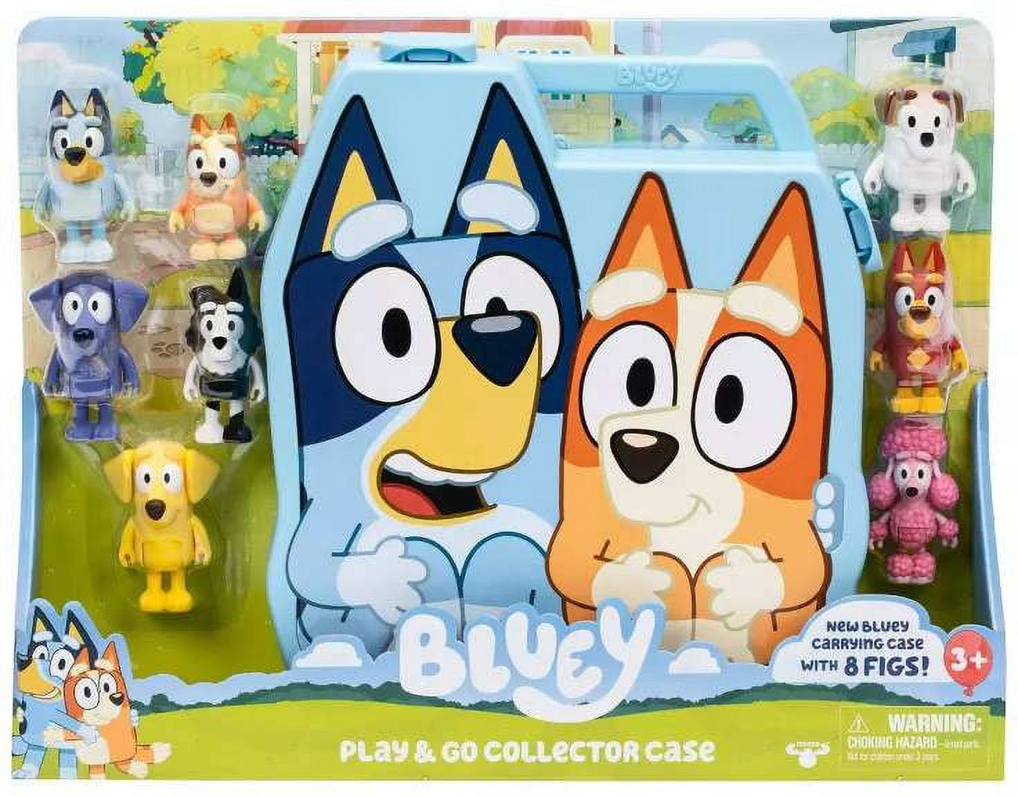 ブルーイ　宝箱　オルゴール　おもちゃ　Bluey Bluey Deluxe Collector Case, Box Toy Action, 2.5-3 inch