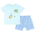 thumbnail image 1 of Disney Bluey Shirt Toddler Boys' Bluey and Bingo Tree Swing T-Shirt Short Set, 1 of 5