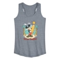 thumbnail image 1 of Disney - Board Certified Mickey - Women's Racerback Graphic Tank, 1 of 3