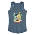 thumbnail image 1 of Disney - Board Certified Mickey - Women's Racerback Graphic Tank, 1 of 4