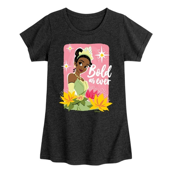 Disney - Bold As Ever - Toddler & Youth Girls Short Sleeve Graphic T-Shirt