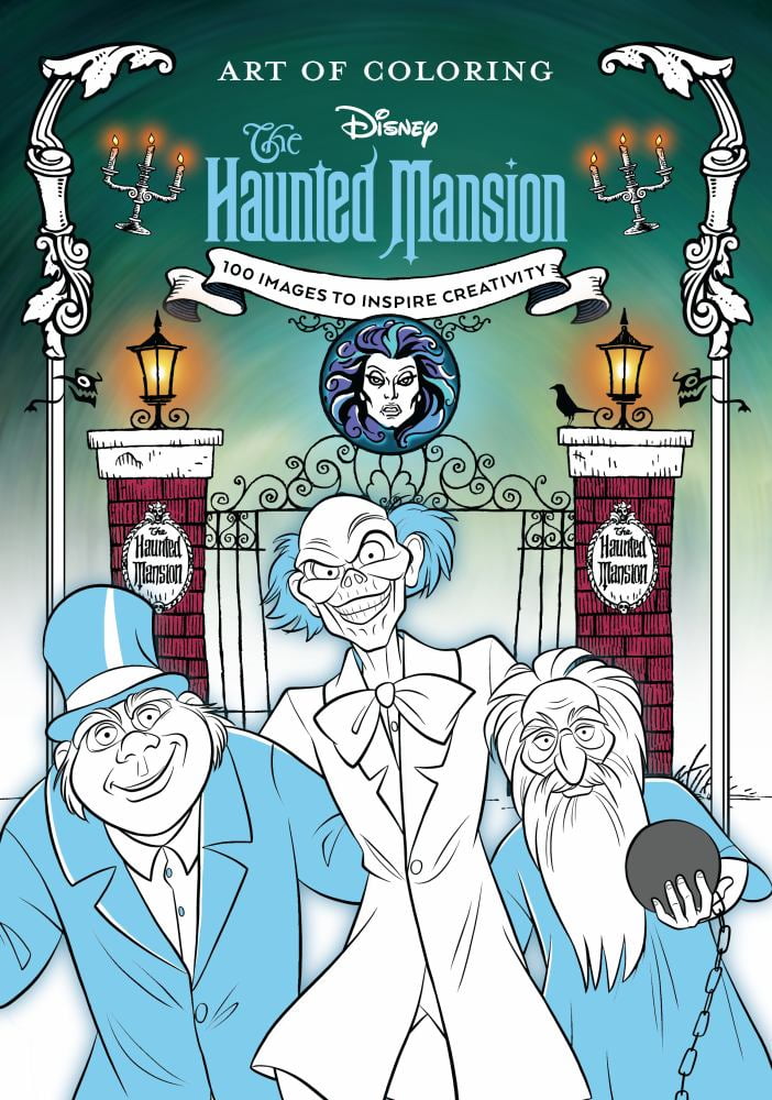 Disney Books: Art of Coloring: the Haunted Mansion, 128 pages (Paperback)