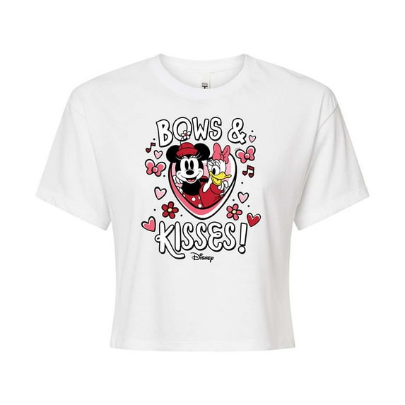 Disney - Bows And Kisses - Cropped Tee