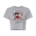 thumbnail image 1 of Disney - Bows And Kisses - Cropped Tee, 1 of 4