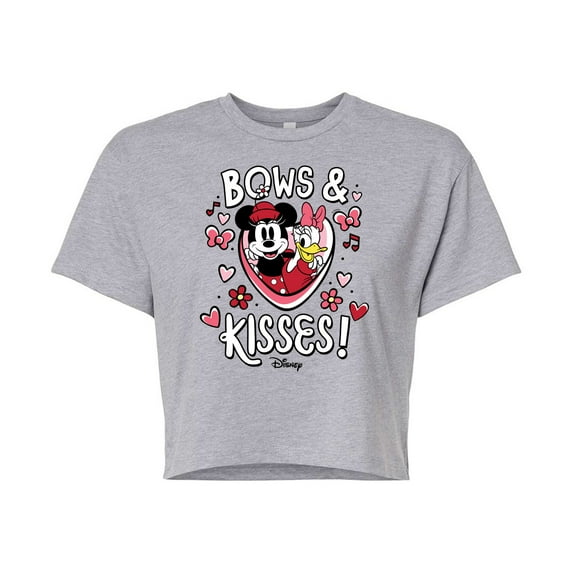 Disney - Bows And Kisses - Cropped Tee