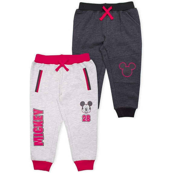 Disney Boy's 2-Piece Mickey Mouse Drawstring Jogger Pant Set