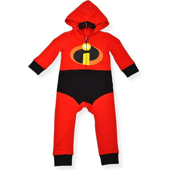 Disney Boy's The Incredibles Superhero Hooded Coverall