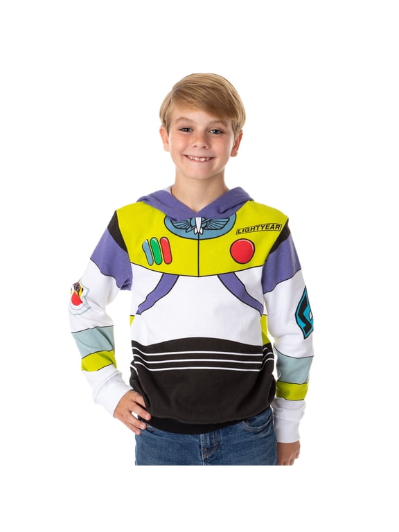 Disney Boy's Toy Story Buzz Lightyear Space Ranger Pullover Hoodie