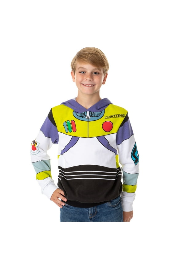 Disney Boy's Toy Story Buzz Lightyear Space Ranger Pullover Hoodie