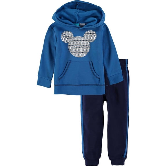 Disney Boys 2T-4T Mickey Mouse Jog Set (Blue 2T)