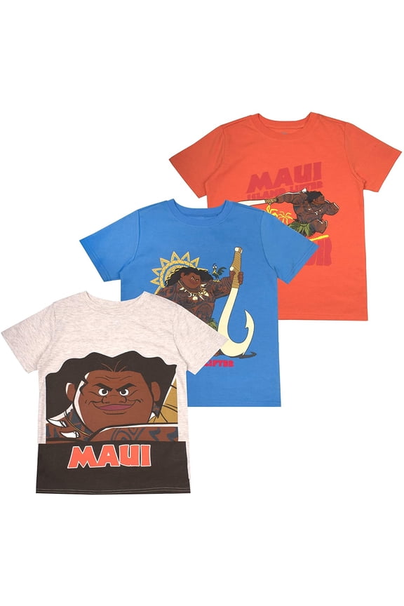 Boys 3-Pack T-Shirts: Wide Variety Includes Lion King, Cars, Mickey Mouse
