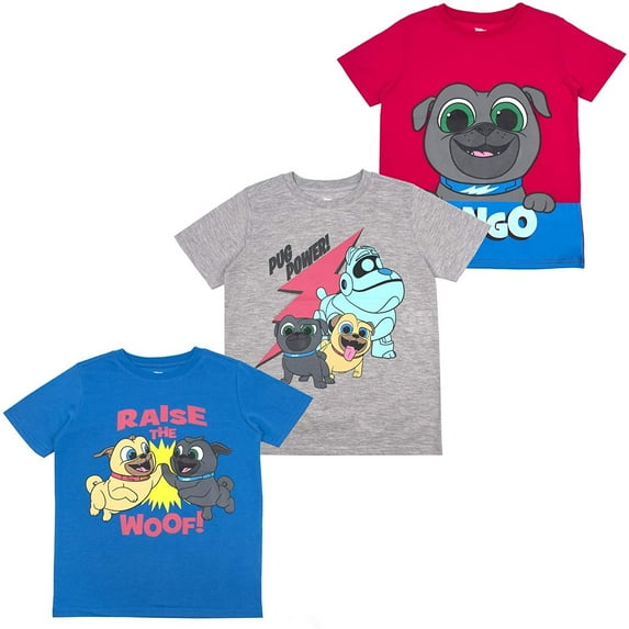 Disney Boys 3-Pack T-Shirts: Wide Variety Includes Lion King, Cars, Mickey Mouse