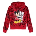 thumbnail image 1 of Disney Boys 4-20 Mickey Mouse All Over Print Pullover Hoodie(Red 4/5), 1 of 6