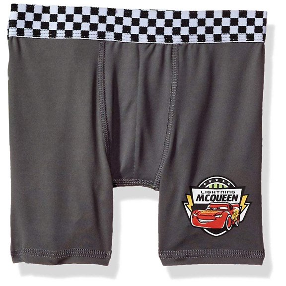 Disney Boys' Big Dinsey Mixed Athletic Boxer Briefs 2 Pack, Cars Multi, 6